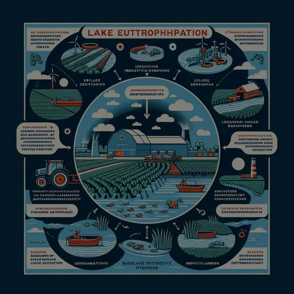 Quelle est la méthode la plus efficace pour lutter contre l'eutrophisation des lacs dans les régions agricoles intensives ?