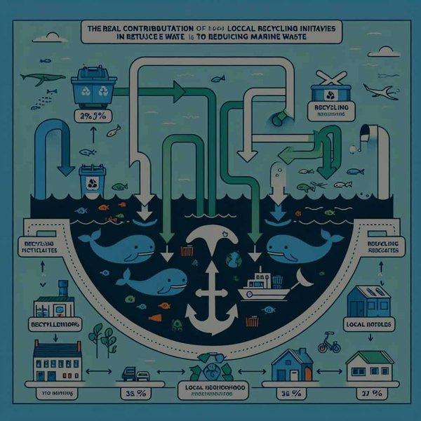 Quelle est la contribution réelle des initiatives de recyclage local dans la réduction des déchets marins ?